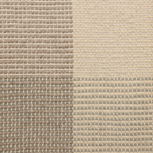 Løst kelim tæppe Lucca beige white