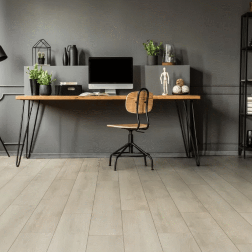 Laminatgulv Basic Floor lys eg