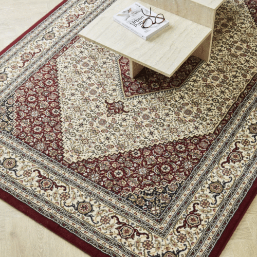 Løst Wilton tæppe Oriental Bidjar rød
