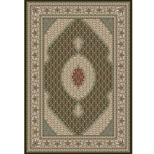 Løst Wilton tæppe Oriental Tabriz sort