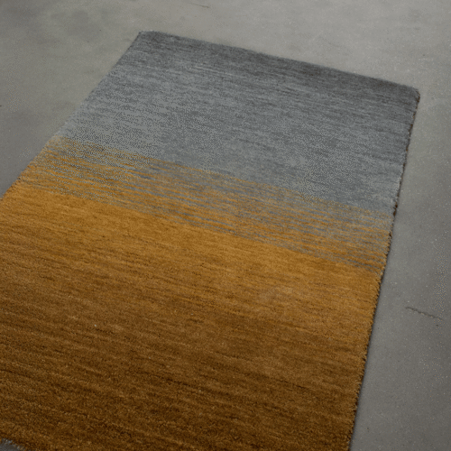 Løst luv tæppe Tromsø gold grey