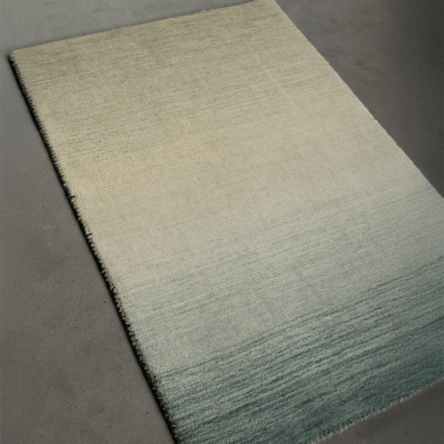 Løst luv tæppe Tromsø green beige