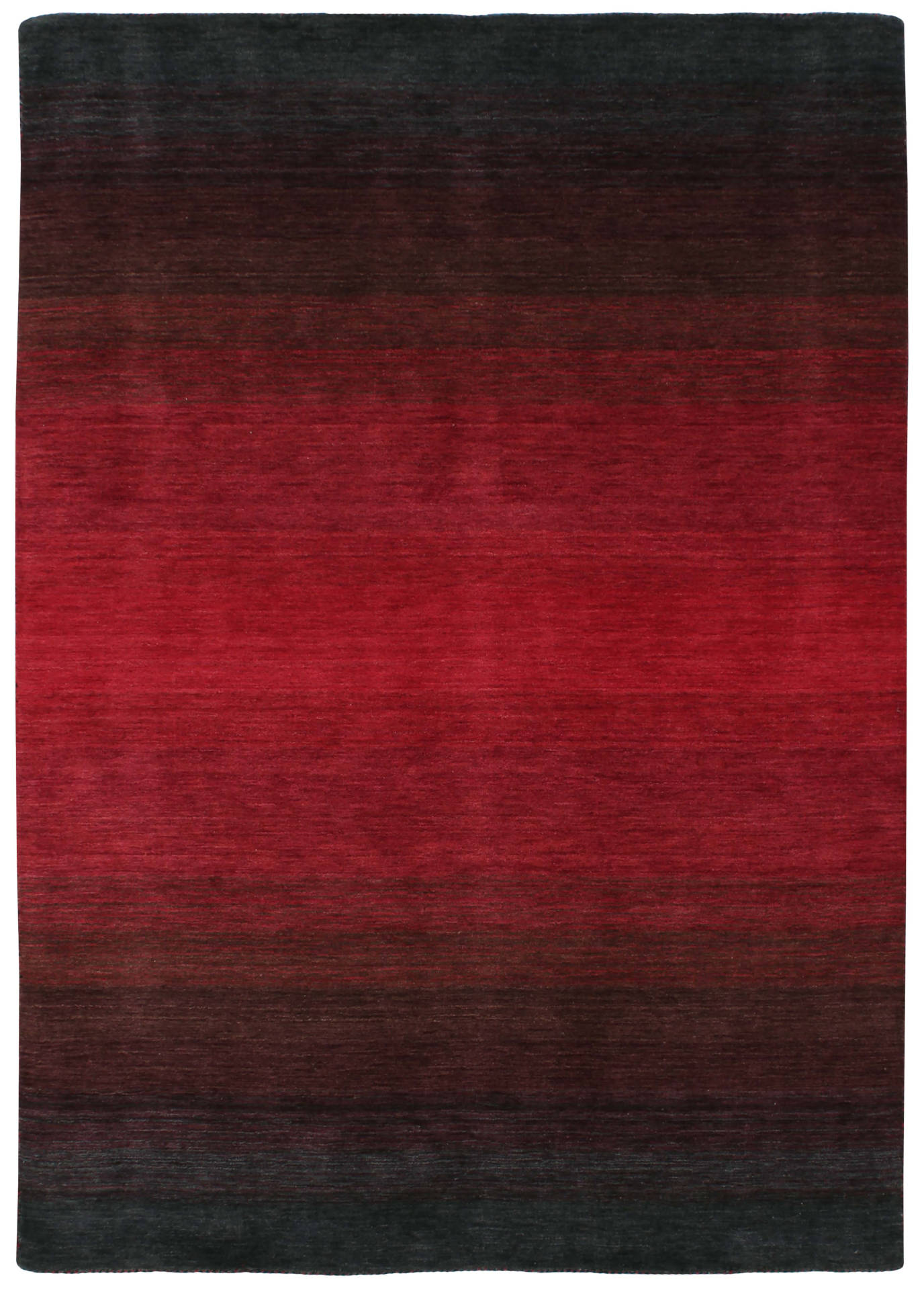 Løst luv tæppe Panorama black red
